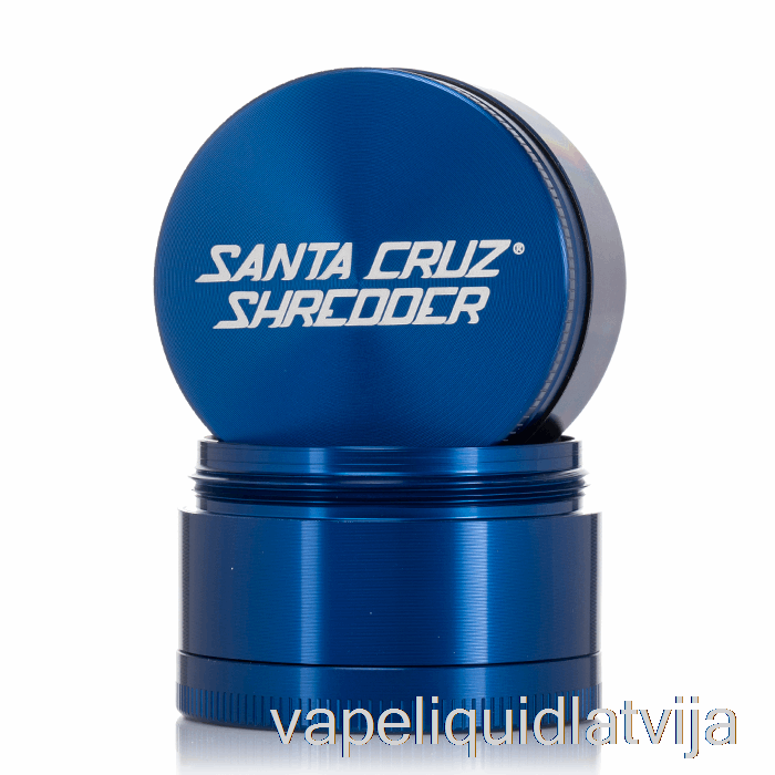 Santa Cruz Smalcinātājs 2,2 Collu Vidējais 4-daļīgs Dzirnaviņas Zils (53mm) Vape šķidrums